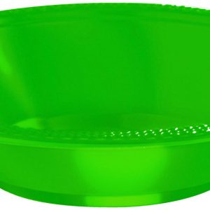 Green Plastic Bowls