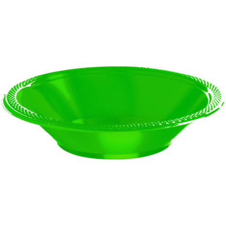 Green Plastic Bowls