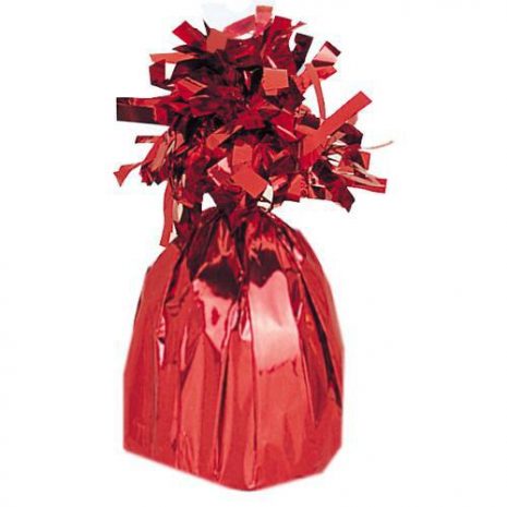 Foil Red Jumbo Balloon Weight