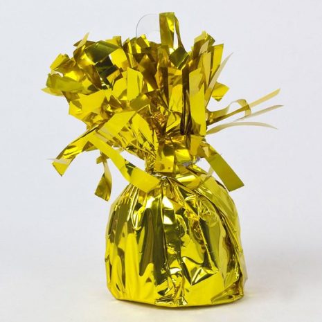 Balloon Weights Foil Gold