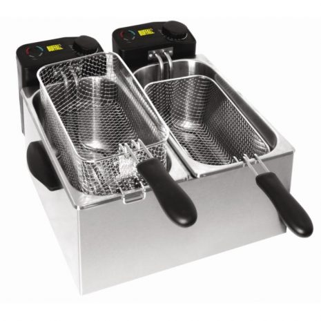 twin deep fryer