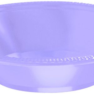 Lavender Plastic Bowls