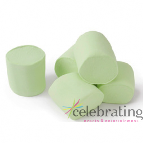 Large Pastel Green Marshmallows 1kg