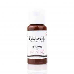 Edible Art Paint 15ml - Brown