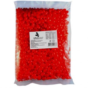 Red Jelly Beans - Bulk 1kg