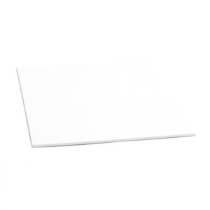 6" White Square Masonite Cake Boards