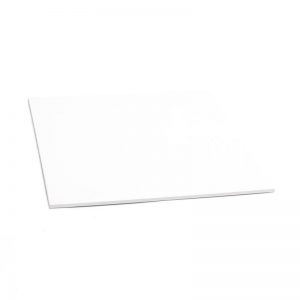 20" White Square Masonite Cake Boards - Bulk 10 Pack