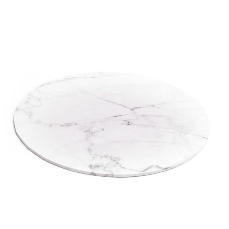 12" Marble Round Masonite Cake Boards - Bulk 5 Pack