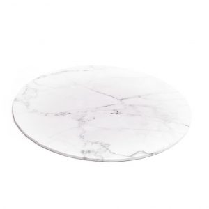 14" Marble Round Masonite Cake Boards - Bulk 5 Pack