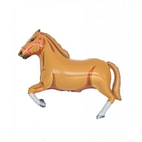 42" Tan Horse Supershape Foil Balloon