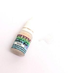 Rolkem Glitter Gel Pearl White 15ml