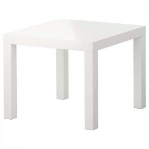 White Side Table